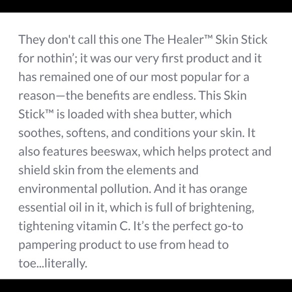 THE HEALER SKIN STICK Perfectly Posh - Picture 3 of 7